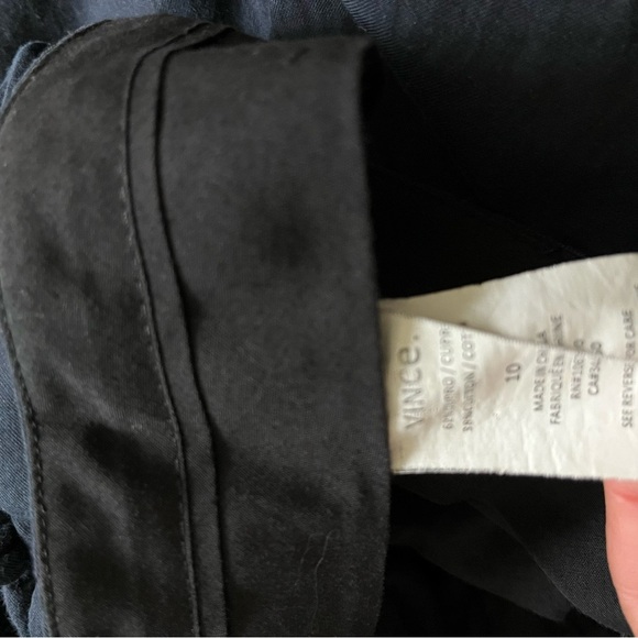 Vince Cropped Silky Cupro Joggers - Picture 6 of 8